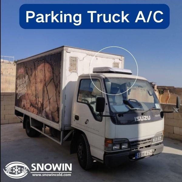 snowin cold parking truck air conditioners solutions