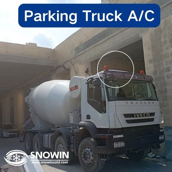 snowin cold parking truck air conditioners solutions