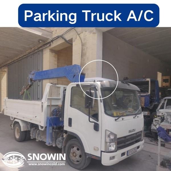 snowin cold parking truck air conditioners solutions