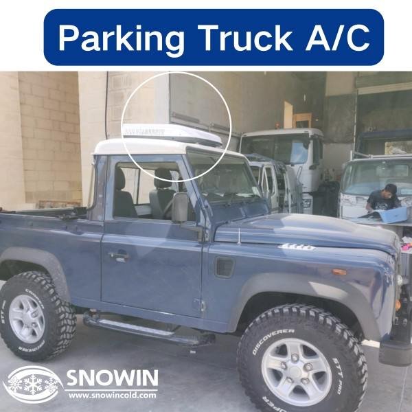 snowin cold parking truck air conditioners solutions