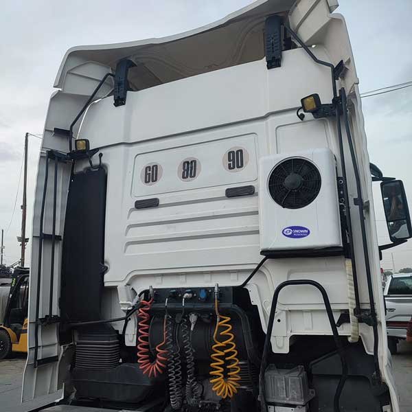 snowin cold parking truck air conditioners solutions