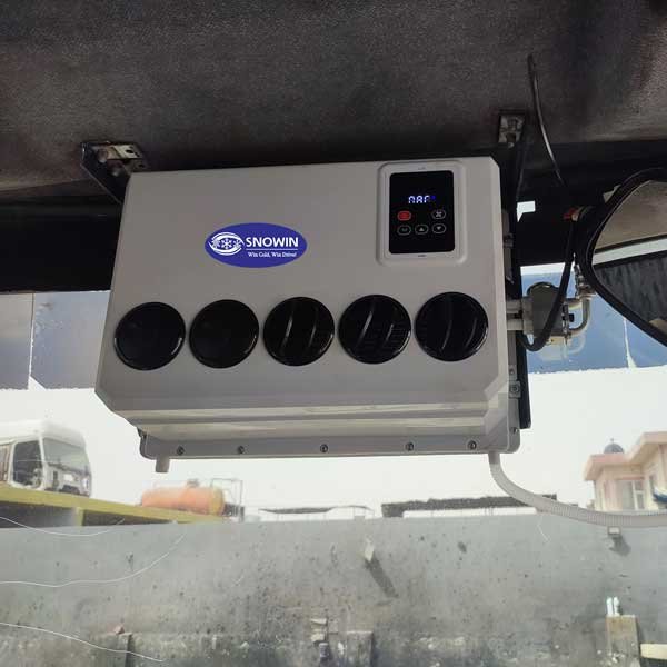 snowin cold parking truck air conditioners solutions