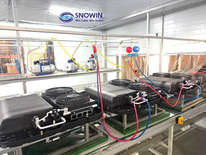 snowin cold parking truck air conditioners factory