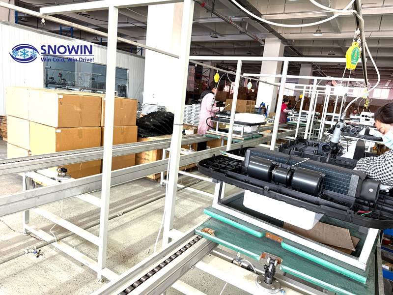 snowin cold parking truck air conditioners factory